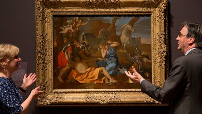Ein von den Nazis gestohlenes Poussin-Gemälde in Italien wieder aufgetaucht