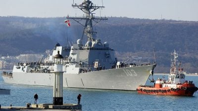USA entsenden wegen Russland-Ukraine-Konflikt zwei Kriegsschiffe ins Schwarze Meer