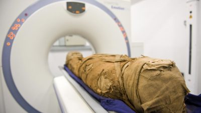 Polnische Forscher entdecken schwangere ägyptische Mumie