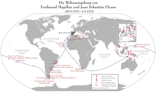 Weltumsegelung von Magellan