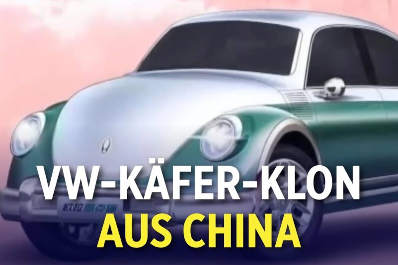 Plagiatsskandal der Autoindustrie: Chinesische Autohersteller kopieren Design westlicher Fahrzeuge