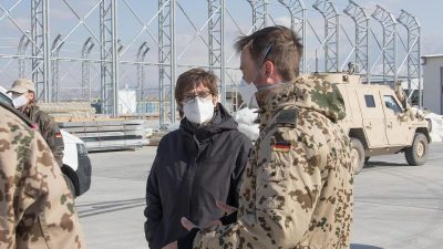 Kramp-Karrenbauer sieht Ziele des Afghanistan-Einsatzes erreicht – Maas sagt weiteren Einsatz zur Stabilisierung zu