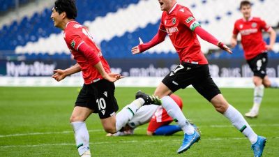 HSV verspielt 3:0-Führung – Fortuna siegt in Darmstadt
