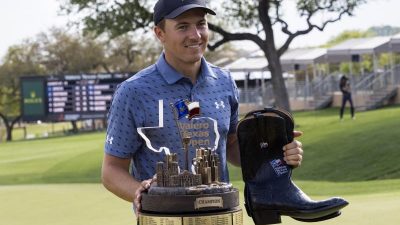 Golfer Spieth gewinnt vor dem Masters die Texas Open