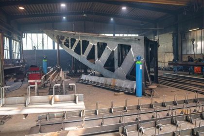 17 Millionen teueres Einheitsdenkmal im Winter fertig