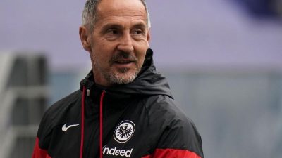 Fix: Trainer Hütter wechselt von Frankfurt nach Gladbach