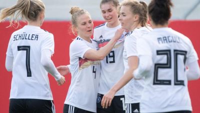 Selbstbewusst und erfolgreich: DFB-Frauen bezwingen Norwegen