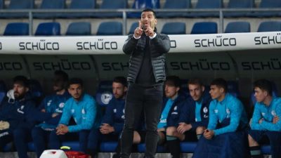 Schalke-Trainer Grammozis: «Vernünftig» verabschieden