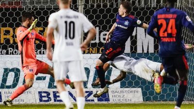 Pleite in Sandhausen: HSV patzt erneut im Aufstiegsrennen