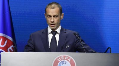 Super League: UEFA-Präsident erneuert Ausschluss-Drohung