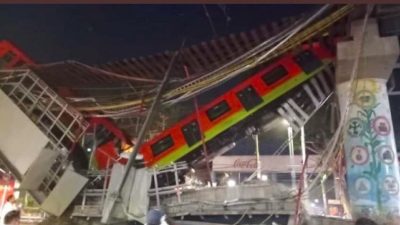 Mindestens 20 Tote und rund 70 Verletzte bei Einsturz von Metro-Brücke in Mexiko-Stadt