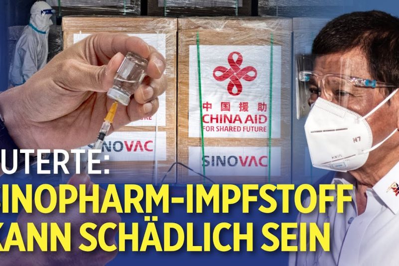 „Gefährlich“: Philippinischer Präsident Duterte schickt gespendete Impfstoffe aus China zurück