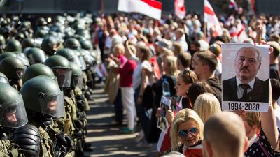 Berlin hält 2,9 Millionen Euro für Unterstützung belarussischer Journalisten bereit