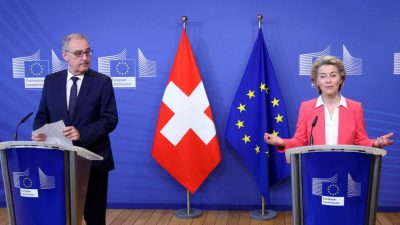 Schweiz erklärt Verhandlungen über Rahmenabkommen mit EU für beendet
