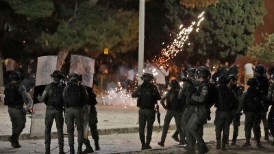 Fast 170 Verletzte bei Zusammenstößen in Ost-Jerusalem
