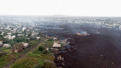 Nach Vulkanausbruch: Millionenstadt Goma entgeht Katastrophe