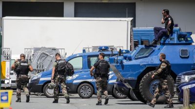 Französische Polizei nimmt nach Großfahndung schwer bewaffneten Ex-Soldaten fest