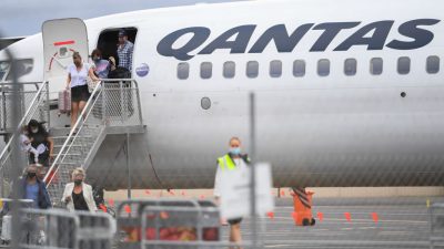 Australische Airline plant Belohnungen für Covid-Geimpfte