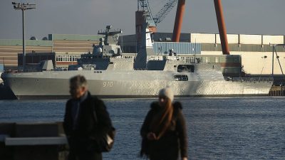 Thyssenkrupp übergibt zweite von vier Korvetten an israelische Marine