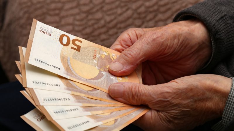 Über die Hälfte der gesetzlichen Renten liegt unter 1.100 Euro