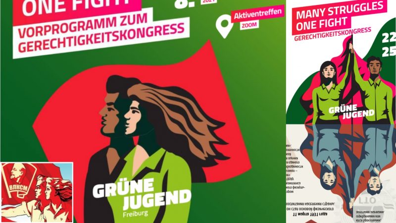 Kommunistische Propaganda-Symbolik: Grüne Jugend nutzt Plakate sowjetischer Massenorganisation
