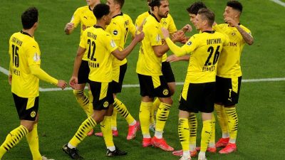 Effizienter BVB nach klarem Sieg gegen Kiel im Pokalfinale