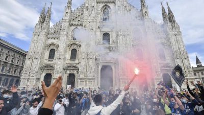Jubel auf dem Domplatz – Inter Mailand vorzeitig Meister