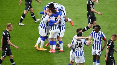 Risiko-Rotation: Hertha wächst zusammen gegen Abstieg
