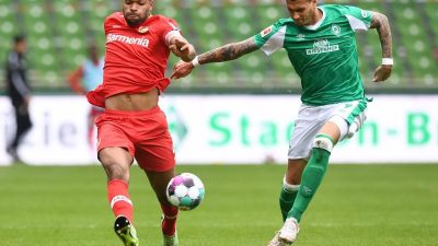 Werder erkämpft Punkt gegen Leverkusen und stoppt Talfahrt