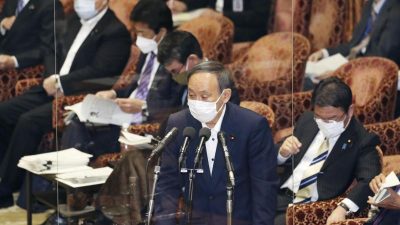 Japans Regierungschef hält an Olympia fest
