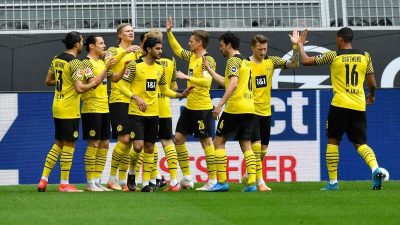 BVB schließt Saison auf Rang drei ab: 3:1 über Leverkusen