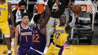 Lakers gehen in den NBA-Playoffs mit 2:1 in Führung