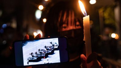 Vor Jahrestag des Tiananmen-Massakers: Zeitung in Hongkong lässt Titel weiß