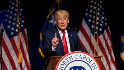 Ex-Präsident Trump warnt vor Entstehung einer Diktatur in den USA