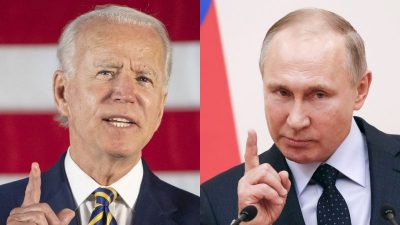 Biden und Putin drohen sich im Ukraine-Konflikt gegenseitig