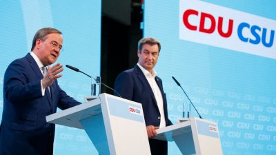 „Stabilität und Erneuerung“: Unionsparteien stellen gemeinsames Wahlprogramm vor