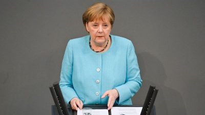 Merkels wohl letzte Regierungserklärung im Bundestag
