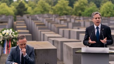 Maas und Blinken rufen deutsch-amerikanischen Dialog zu Holocaust-Fragen ins Leben