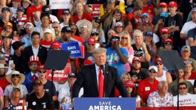 Ex-Präsident Trump: „Sicherstellen, dass Amerika und nicht China die Zukunft dominiert“