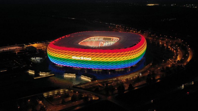 Bayerische Politiker für regenbogenfarbenes Olympiastadion im EM-Spiel gegen Ungarn