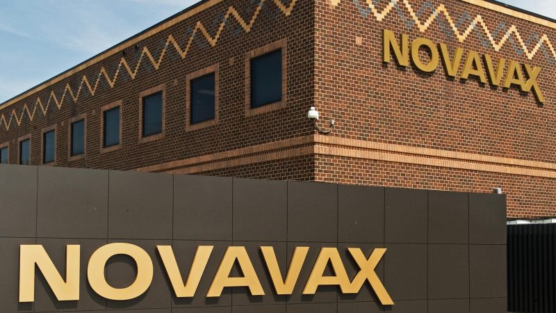 Novavax-Gebäude in Rockville, Maryland.