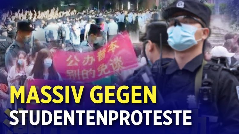 China: Polizei beendet gewaltsam Studentenproteste