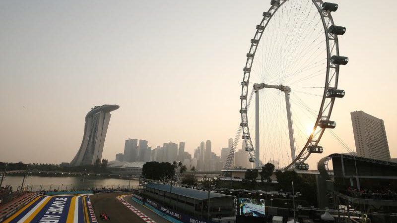 Formel-1-Rennen in Singapur abgesagt