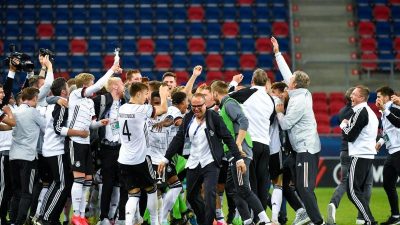 Final-Vorfreude bei deutscher U21