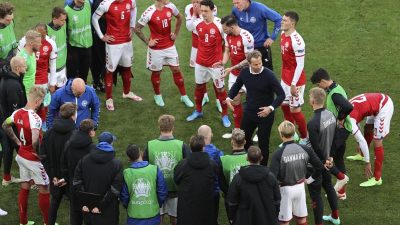 Nach Eriksen-Kollaps: Dänische Spieler sichtlich unter Schock – Psychologische Hilfe für das Team