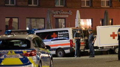 Ermittler: Islamistischer Hintergrund bei Würzburger Anschlag naheliegend