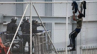 Mehr als 230 Marokkaner überwinden Grenzzaun von spanischer Enklave Melilla