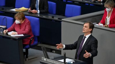 AfD zieht Klage gegen Maskenpflicht im Bundestag zurück