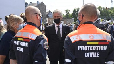 Staatstrauertag in Belgien zum Gedenken an Opfer der Überschwemmungen
