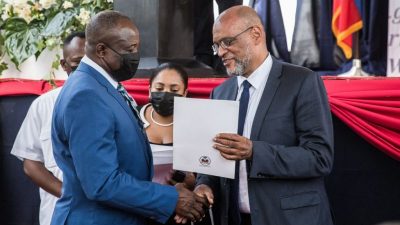 Haitis neuer Regierungschef Henry tritt Amt an